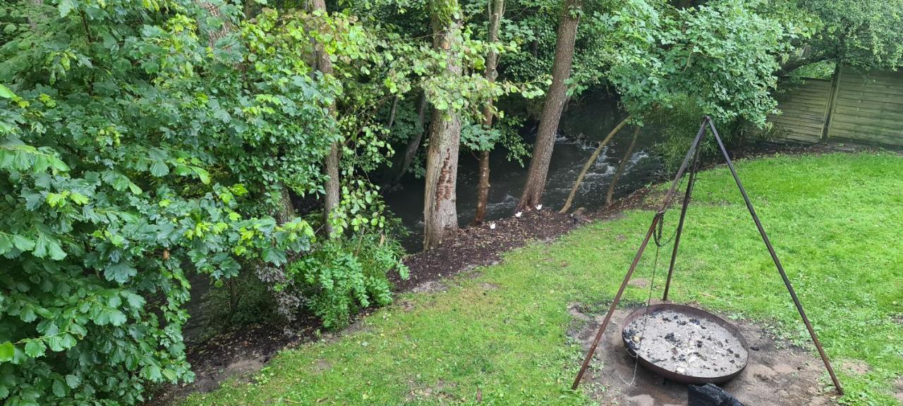 Ferienwohnung Am Treene-Ufer Bei Flensburg Oeversee Extérieur photo