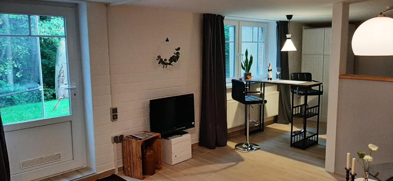 Ferienwohnung Am Treene-Ufer Bei Flensburg Oeversee Extérieur photo